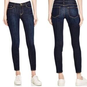 Frame Le Skinny de Jeanne Dark Wash Boho Indie Preppy Jeans Size 33